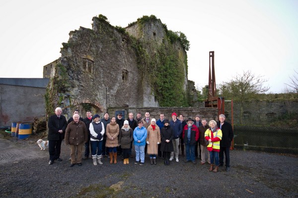 Councillors pictured recently at  at Hydro Turbine in Holycross