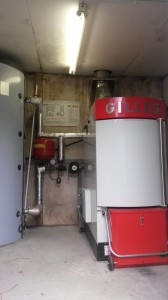 Wood pellet boiler installed at Tipperary Energy Agency’s new offices at Erasmus Smith House.